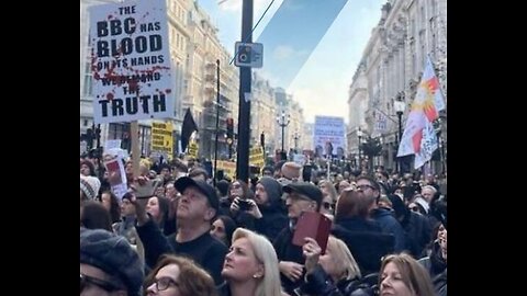 Vaccine injured protest in London