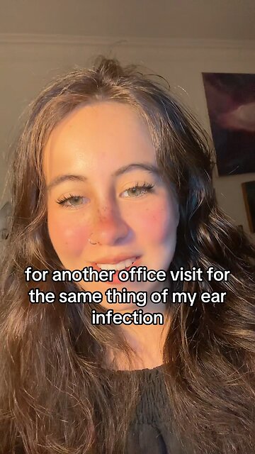 #urgentcare #earinfection #greeneyes #medication #antibiotics