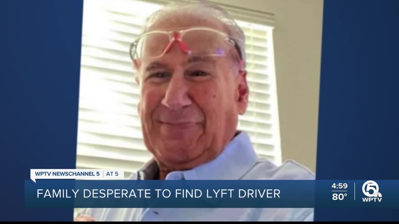 Search for missing Lyft driver continues