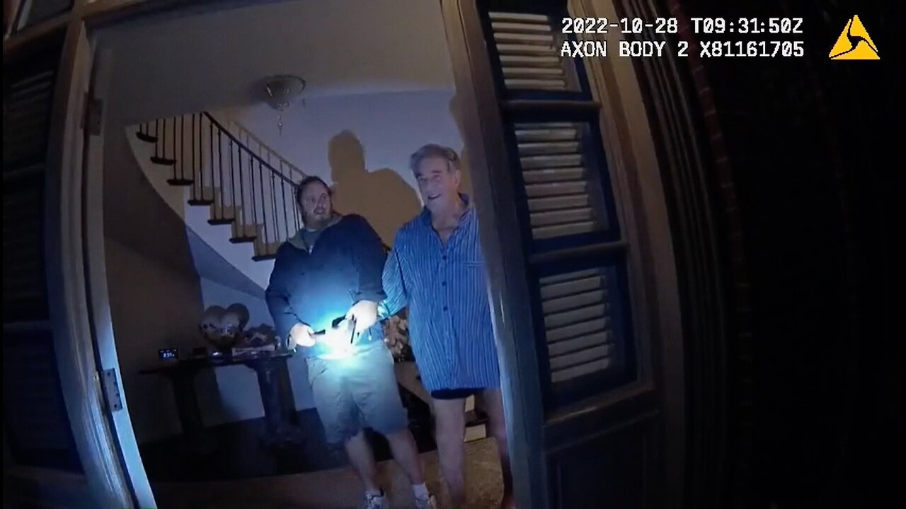 Bodycam footage of Paul Pelosi attack released