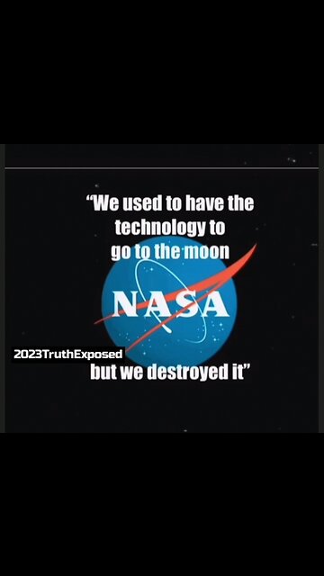 THE TECHNOLOGY TO GO TO THE MOON IS GONE?