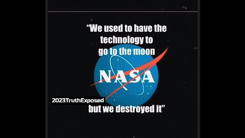 THE TECHNOLOGY TO GO TO THE MOON IS GONE?