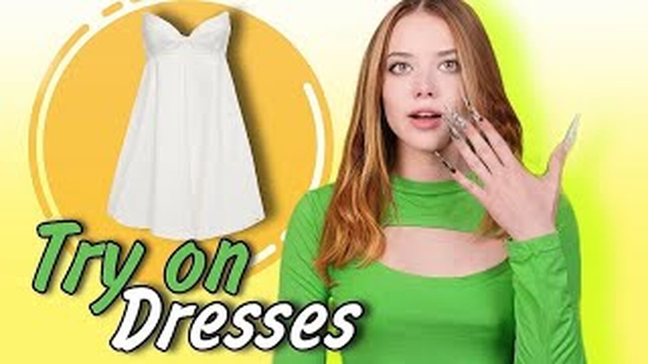 Fashion Fiesta: Experimenting with New Dresses | TRY ON