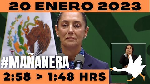 💩🐣👶 #AMLITO | Mañanera Viernes 20 de Enero 2023 | El gansito veloz de 2:58 a 1:48.