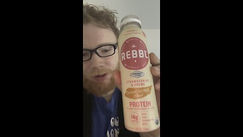 REBBL - Coconut Oat Milk Blend, Strawberries & Cream. (1st Try and Review)