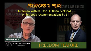 Peckford's Picks - Interview with Brian Peckford