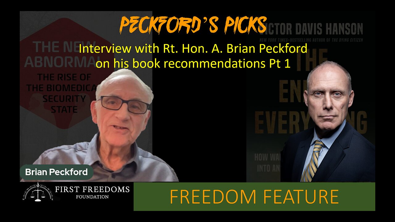 Peckford's Picks - Interview with Brian Peckford