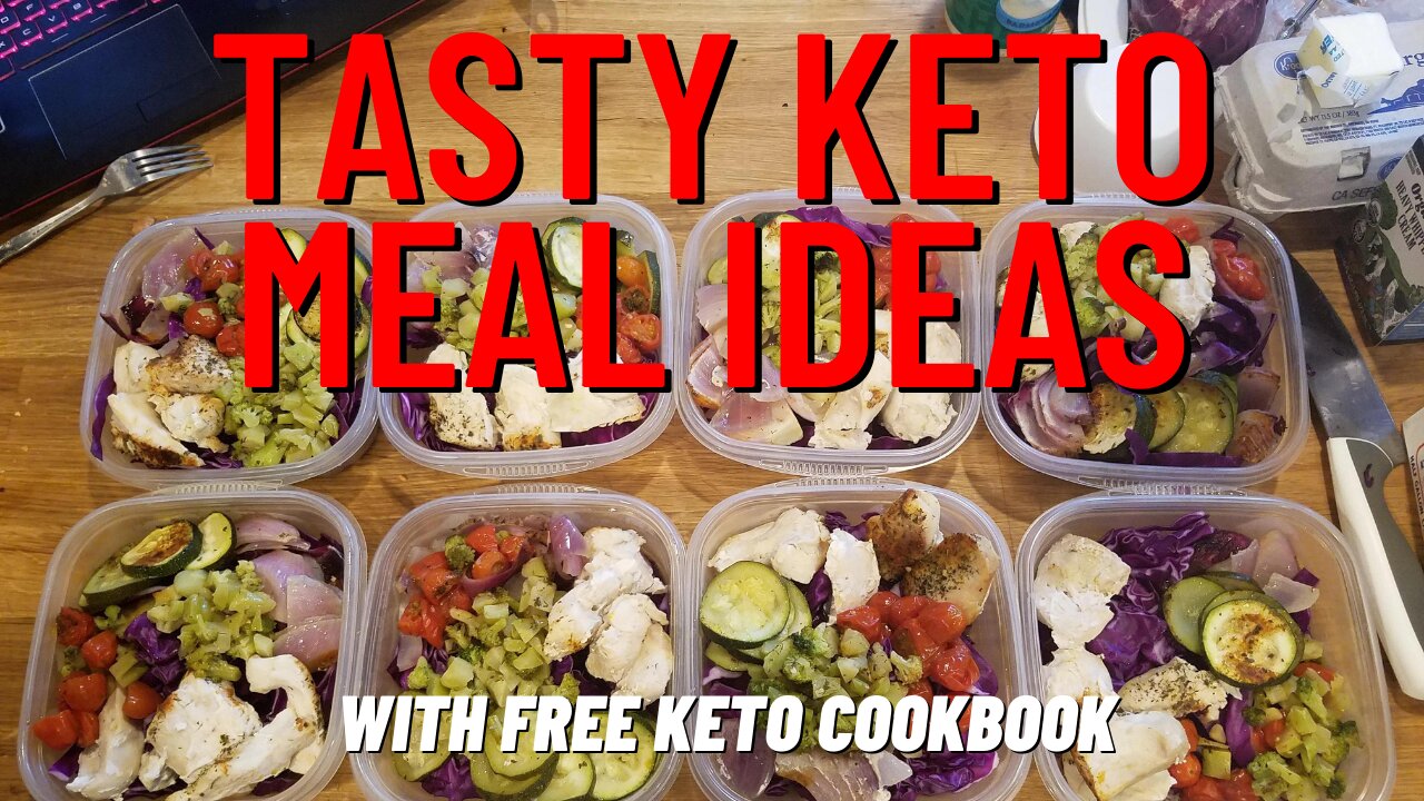 SAY GOODBYE TO BORING KETO DIET WITH TASTY MEAL IDEAS (FREE KETO BOOK)