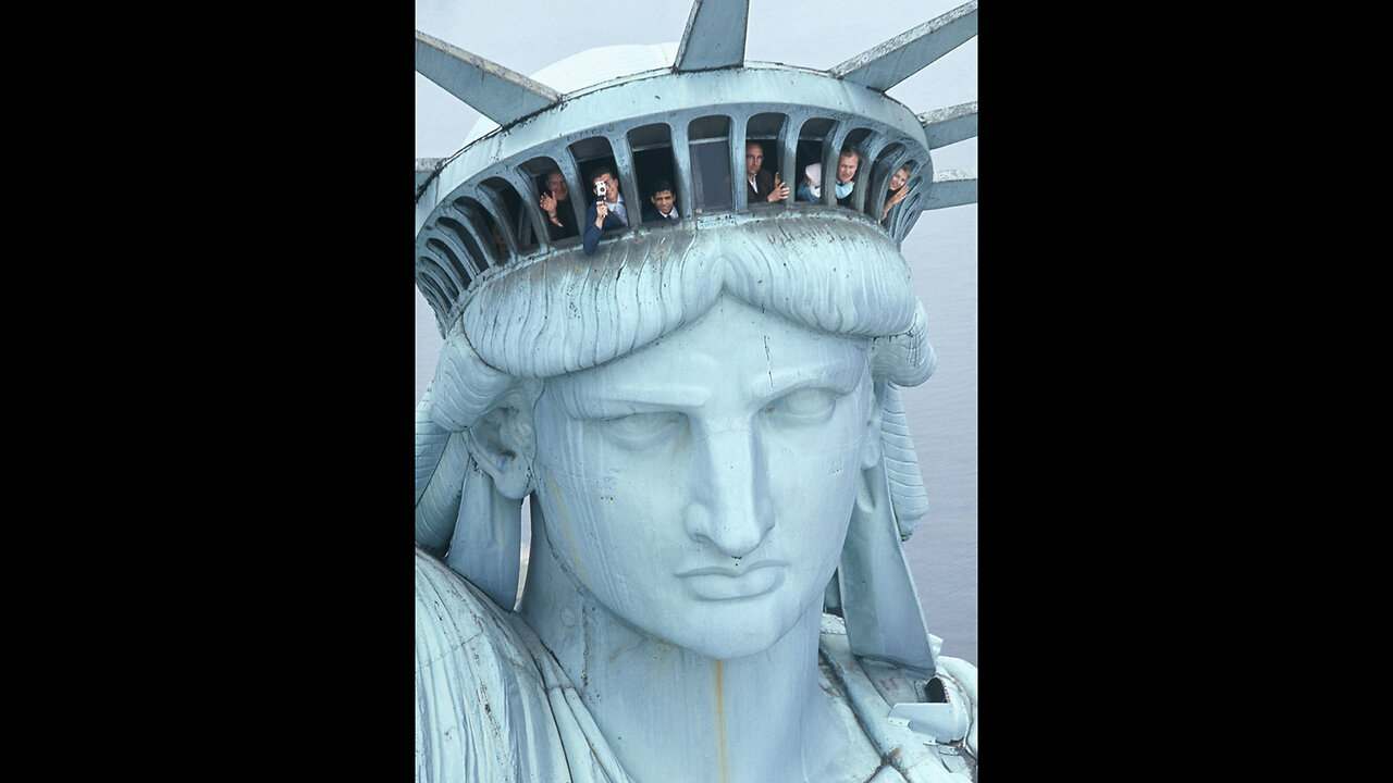 THE EVIL ORIGINS OF THE 🗽 STATUE OF 🗽LIBERTY