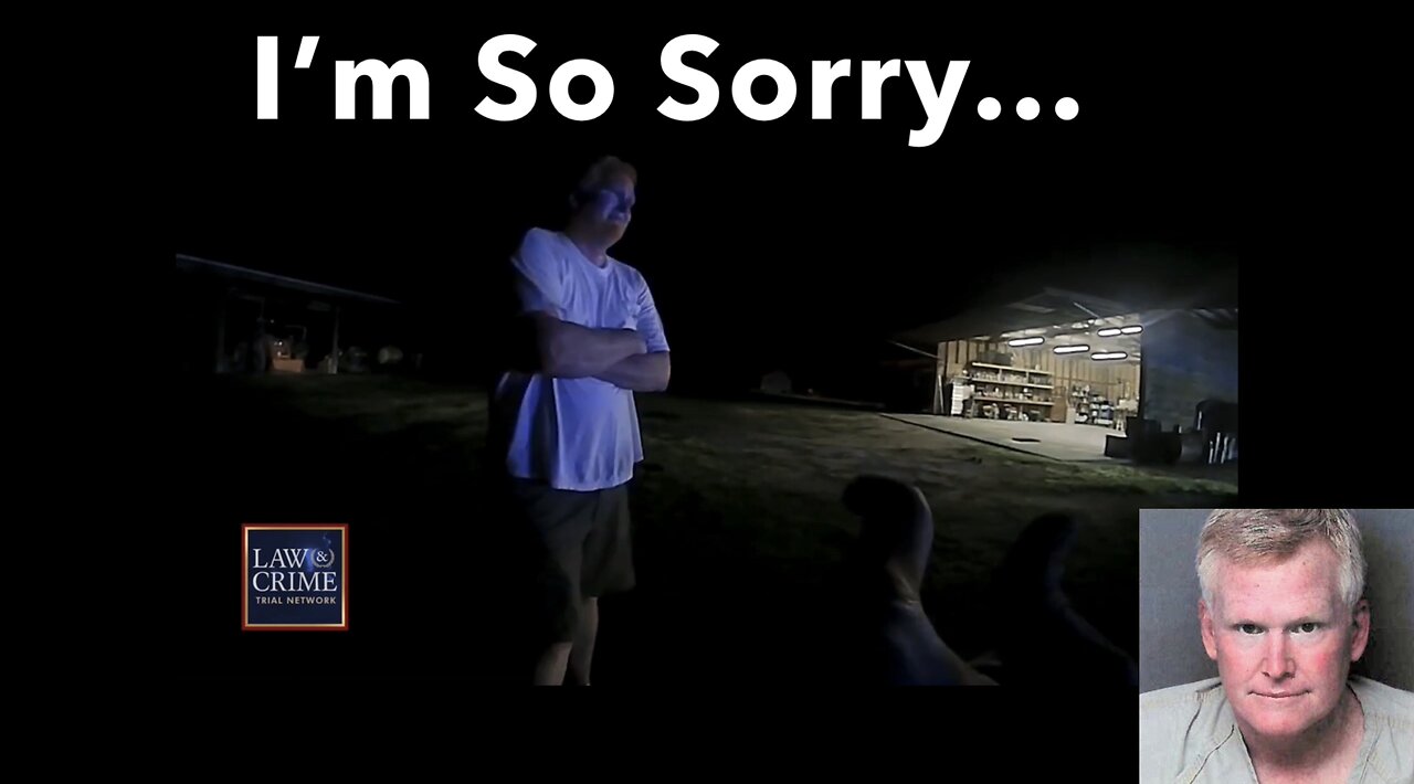 Alex Murdaugh apologizes for murdering his wife and youngest son Body Cam featuring DMX