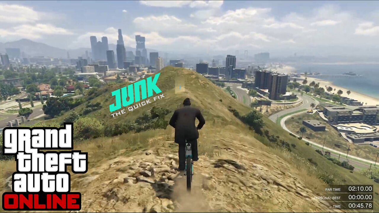 GTA Online Junk Energy Time Trials Kortz Center Attempt 2