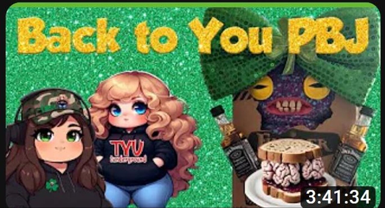 3-15-2024 ShamRocks "BACK TO YOU PBJ with Special Guest YABA" w/ chat