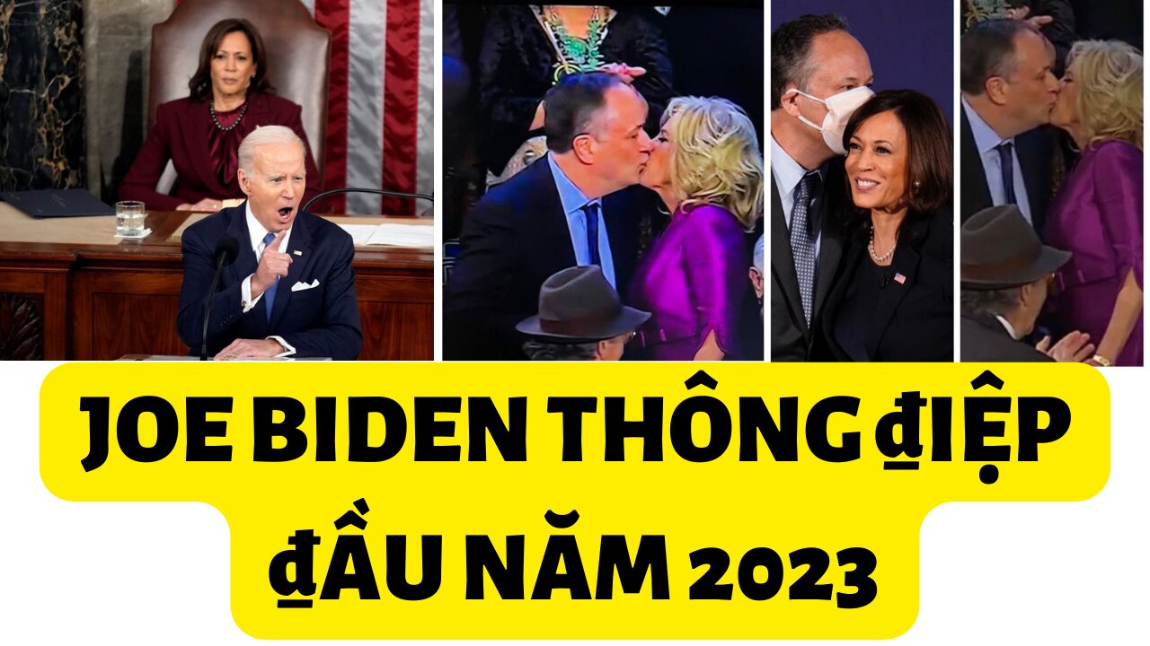 Tin 8/2/2023 Joe Biden ₫ọc thông ₫iệp ₫ầu năm 2023