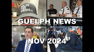 Guelph News: Mayor's Strong-Powered Broken Tax Promise & his Lack of Integrity Report | Nov 2024