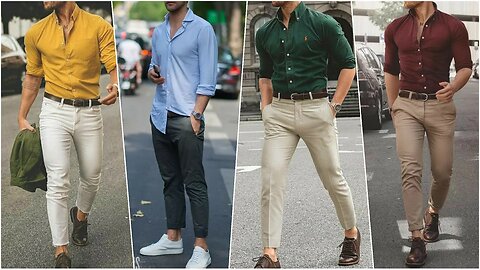 Color combination men's outfits ideas