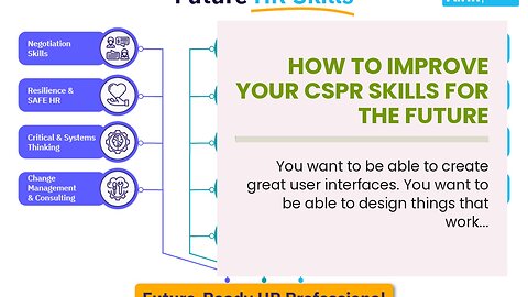 How to Improve Your CSpr Skills for the Future