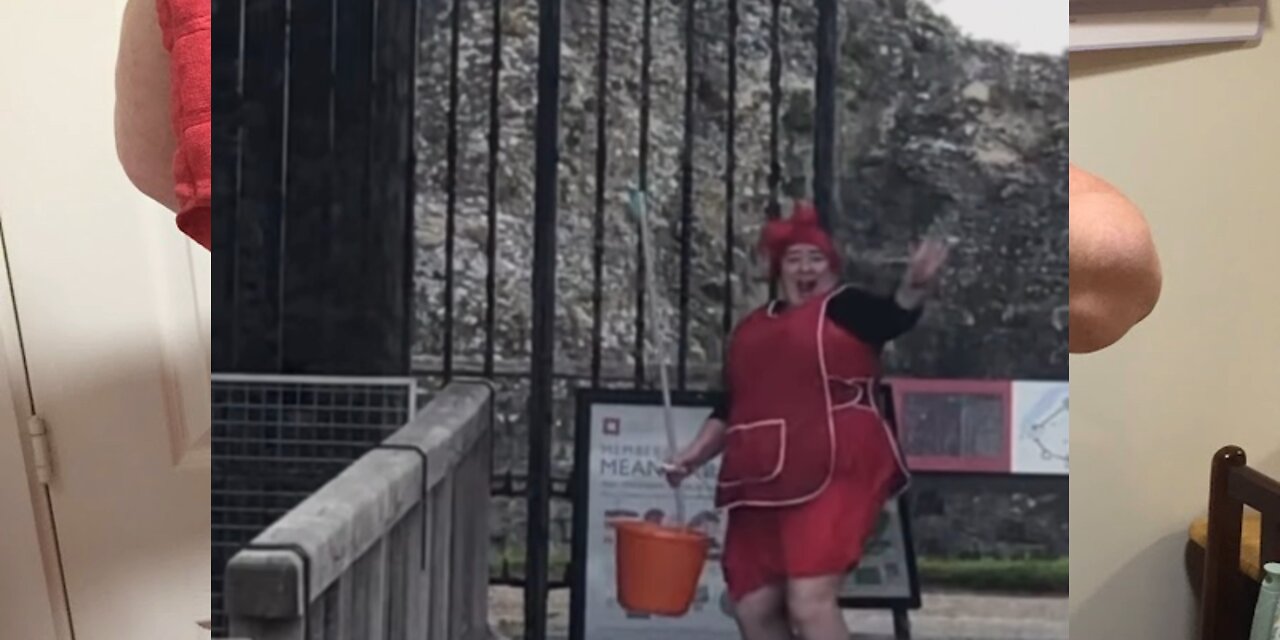 GERTY ROOD CLEANS THE BOGS