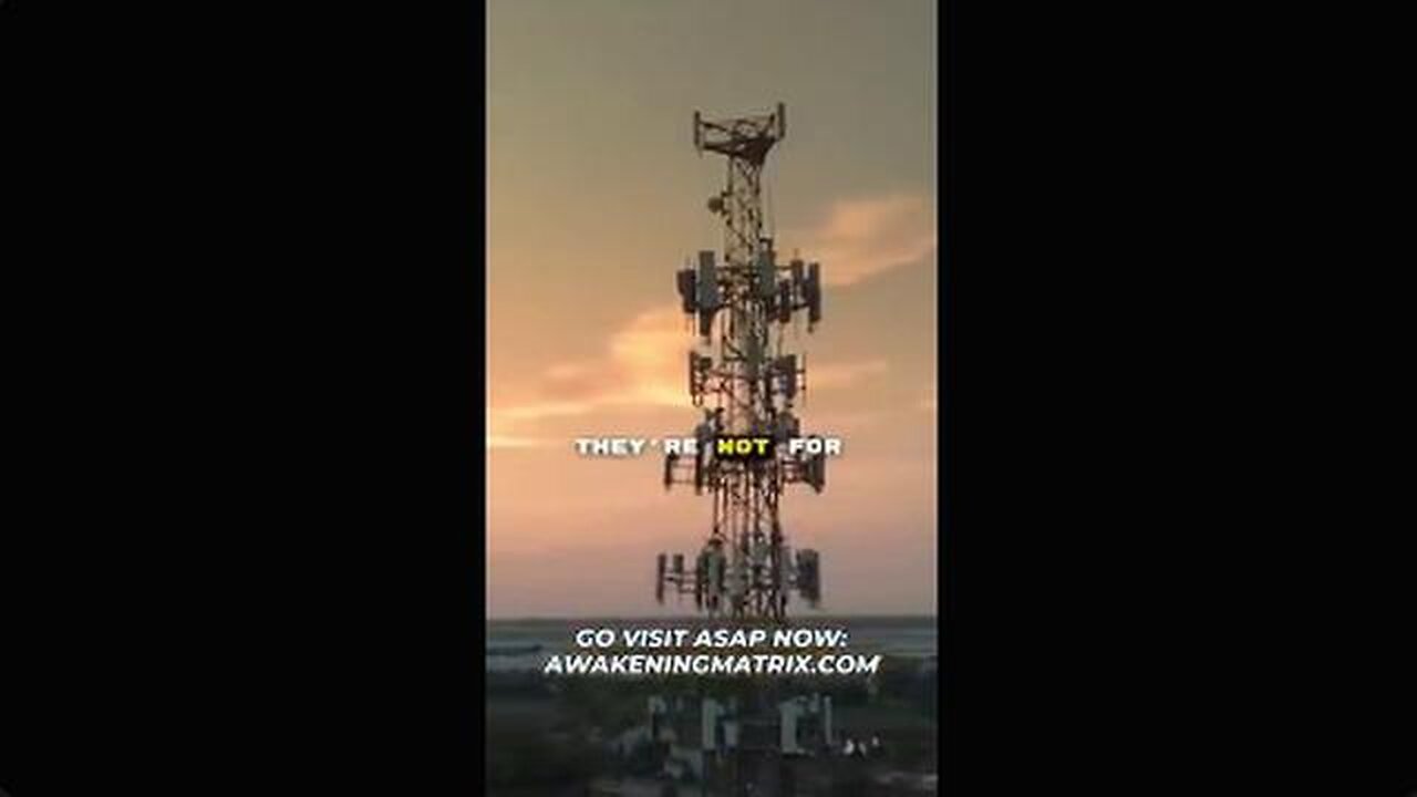 ALL THE TOWERS THEY PUT UP WERE NOT FOR 5G PHONES AND FASTER INTERNET