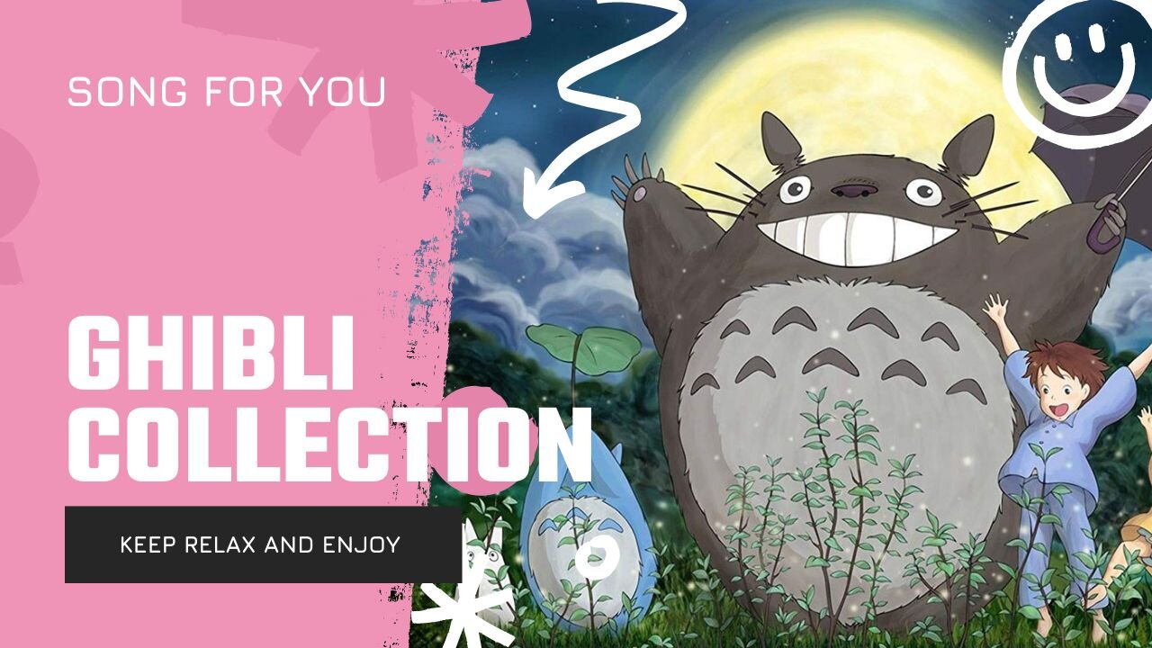 Studio Ghibli Piano Collection - Sleep Music, Relaxing Music