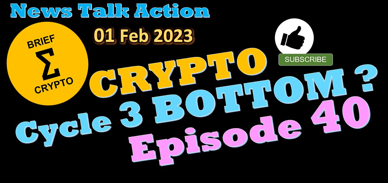 CRYPTO BOTTOM ???? - News Talk Action in less than 20 minutes