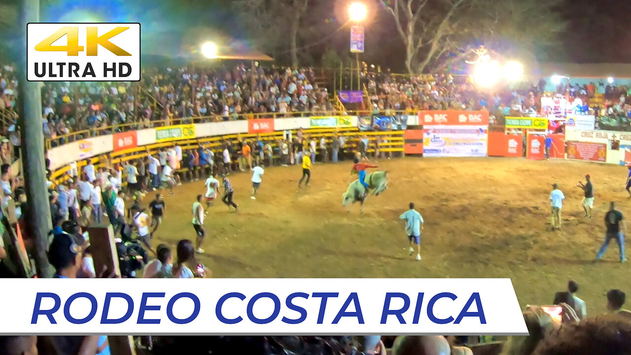 [4K] RODEO IN COSTA RICA // Check Out Bullriding During Tope [#tourism]