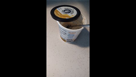 Freezing yogurt