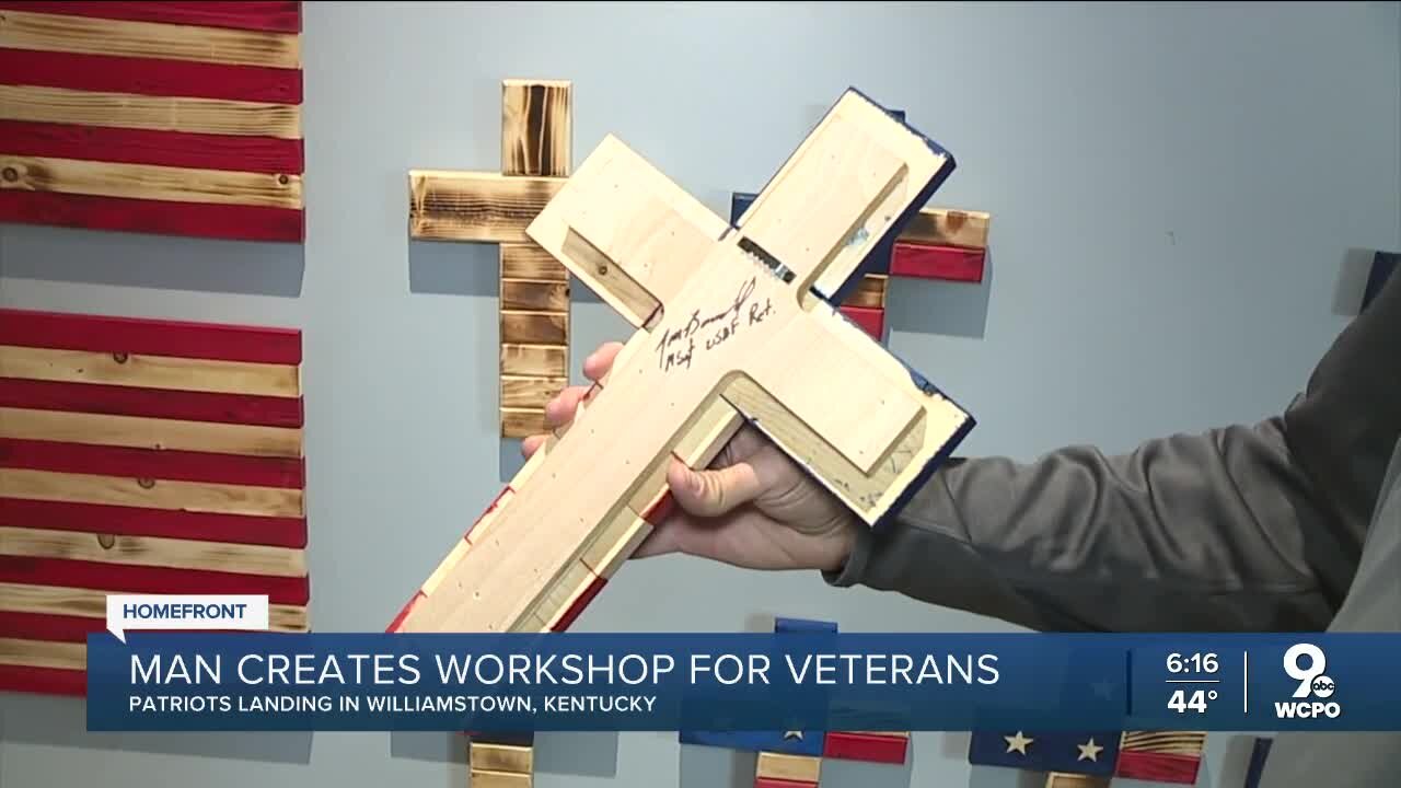 Woodworking shop in NKY focused on veteran's health and wellness