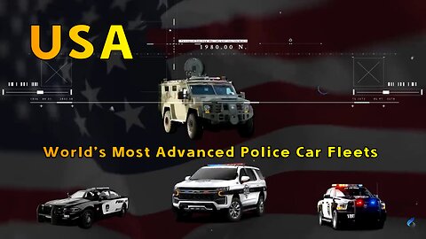 The World's Most Modern USA Police Car Fleets