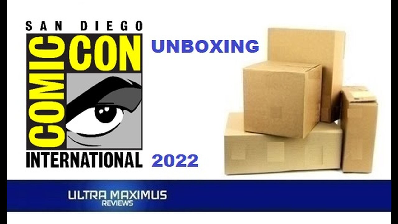 📦 San Diego Comic Con 2022 Exclusive Unboxing