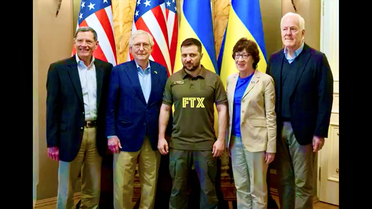 FTX Unveils Blackmailed RINO Republicans And Democrats Laundering Money Thru Ukraine To Destroy USA