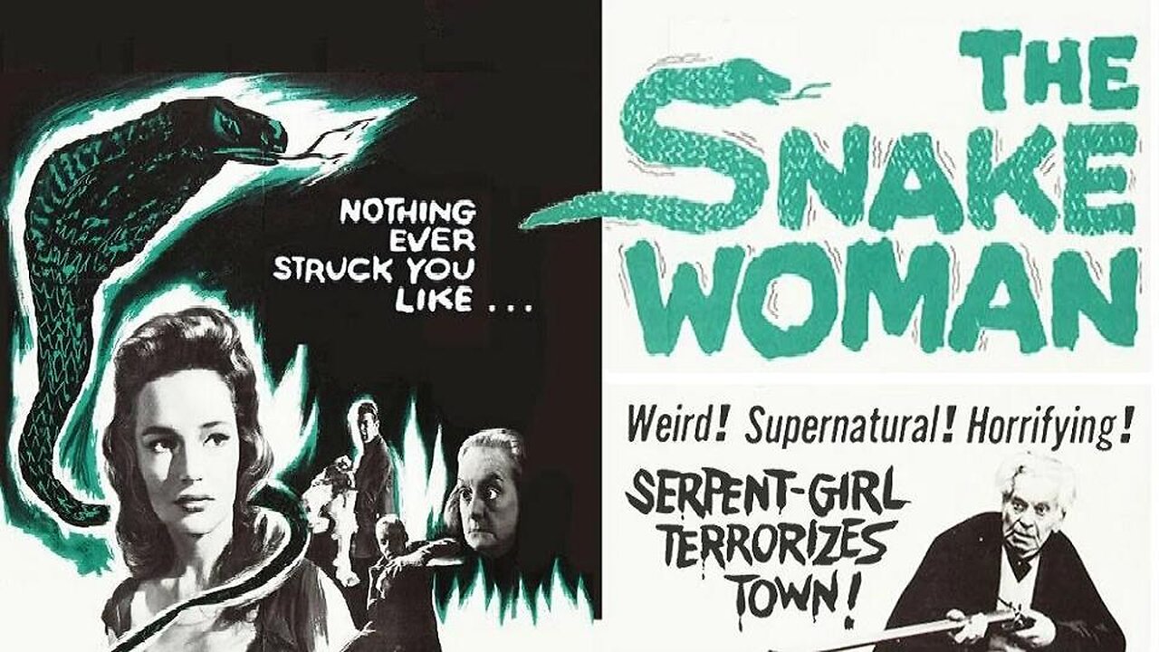 THE SNAKE WOMAN 1961 Is a Young Rural Girl Also a Venomous Serpent? FULL MOVIE HD & W/S