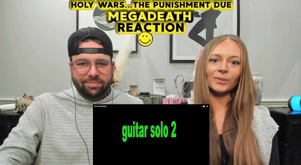 Megadeath - Holy Wars The Punishment Due | REACTION/FIRST TIME HEARING/BREAKDOWN ! Real & Unedited