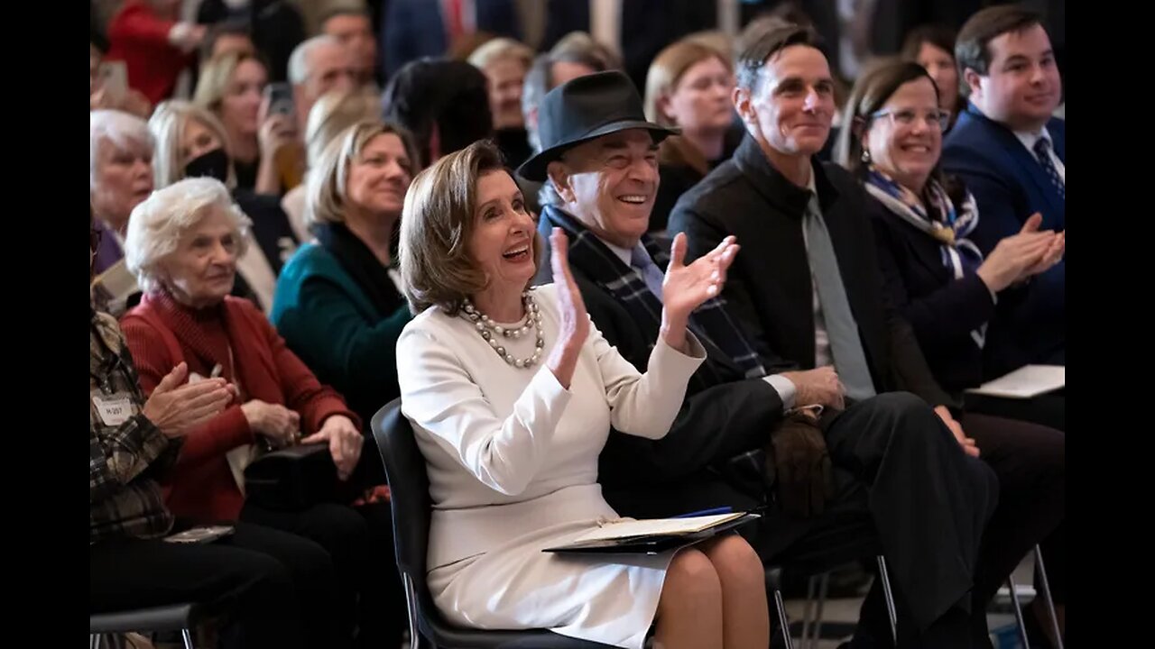 Nancy Pelosi portrait unveiling December 14, 2022