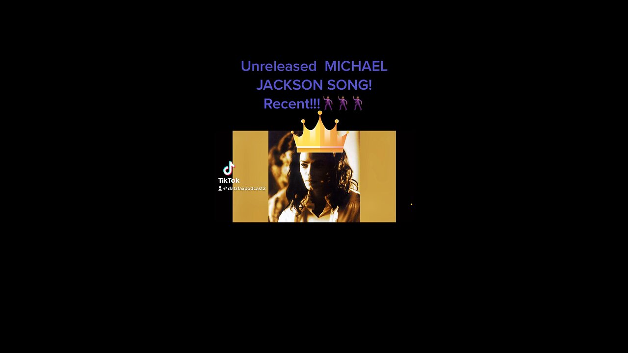 Leaked Michael Jackson song