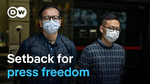 Journalists convicted in Hong Kong sedition case | DW News