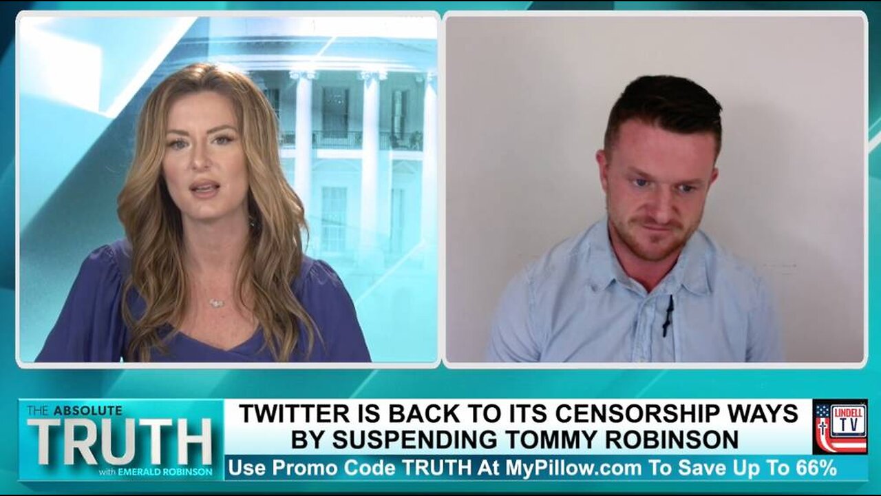 TOMMY ROBINSON SPEAKS OUT AFTER BEING SUSPENDED FROM TWITTER