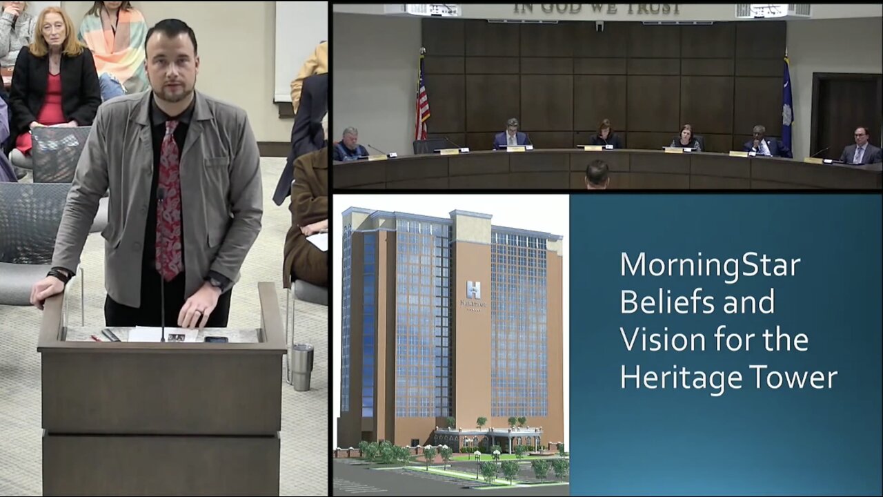 Chris Reed - MorningStar Beliefs and Vision for the Heritage Tower