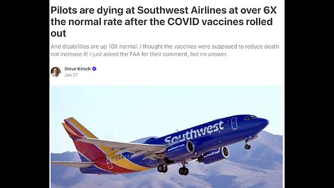 Pilots are dying at over 6 times the normal rate