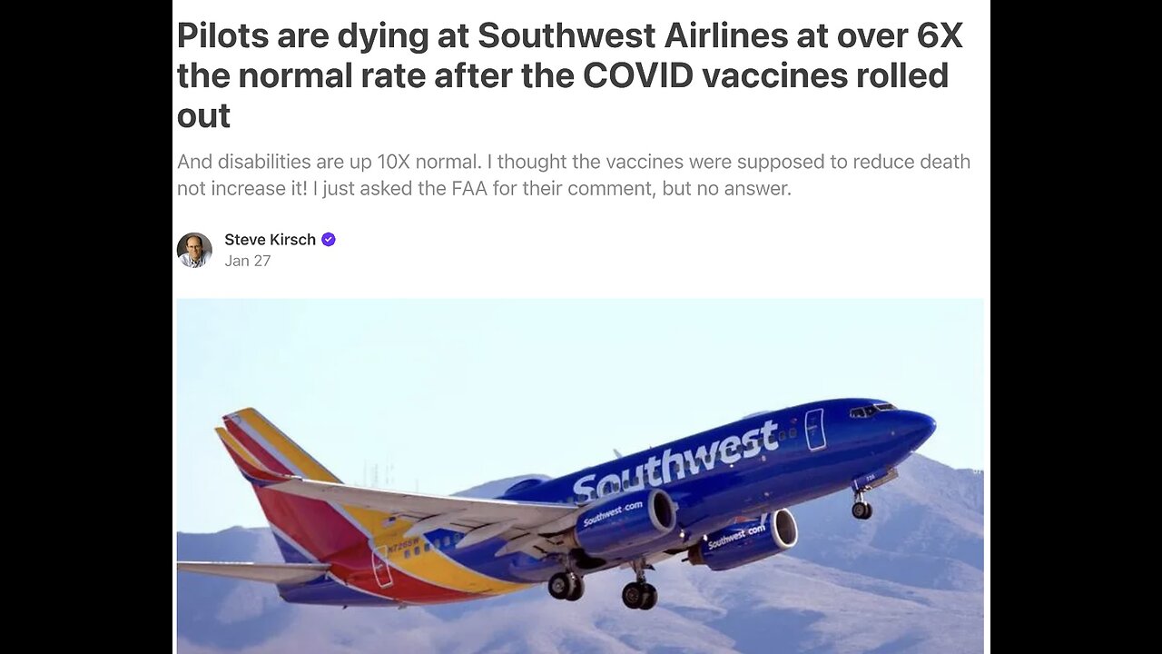 Pilots are dying at over 6 times the normal rate