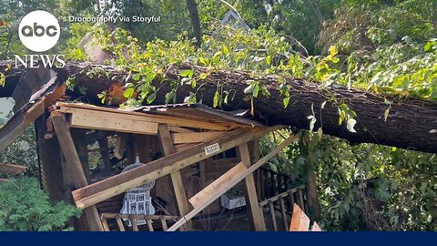 Severe storms hit Northern Plains and begin moving east