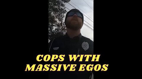 COPS WITH MASSIVE EGOS VIDEO COMPILATION, Reviewed by ex Marine