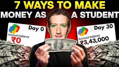 7 Simple Ways to Make Money as Student🔥