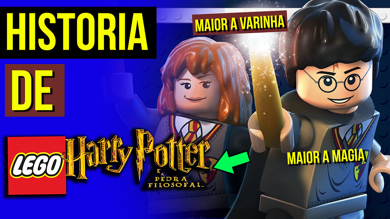 PEGA MAGIA de Harry POTTER😏 | Historia Lego Harry Potter