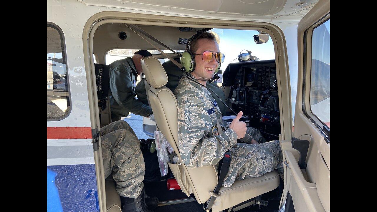 CAP Prescott Squadron 206 Orientation Flight Day! Prescott to Cottonwood; First Aid training!