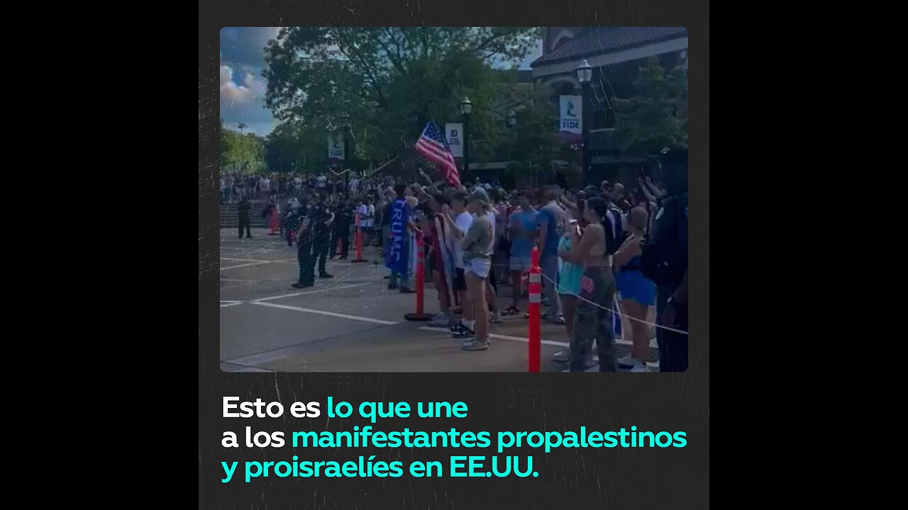 Activistas pro y antiisraelíes convergen en su actitud hacia Biden