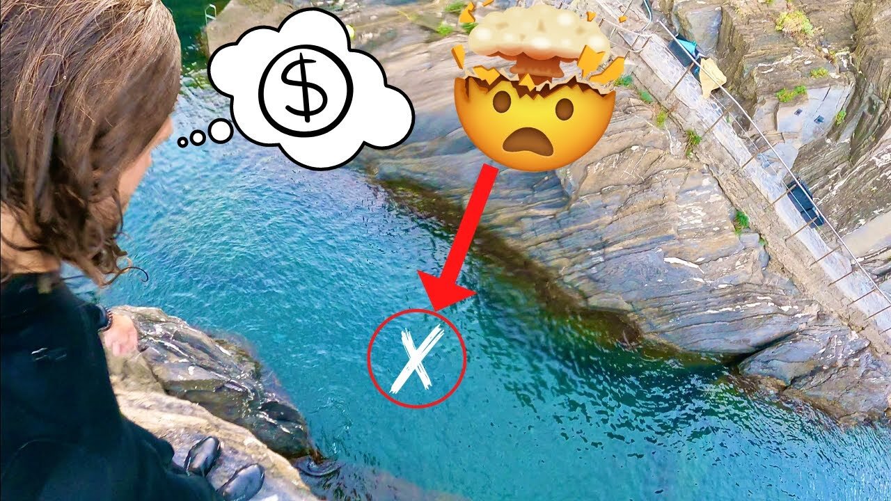 Found Lost Valuables at the Bottom of Popular Cliff Jump!