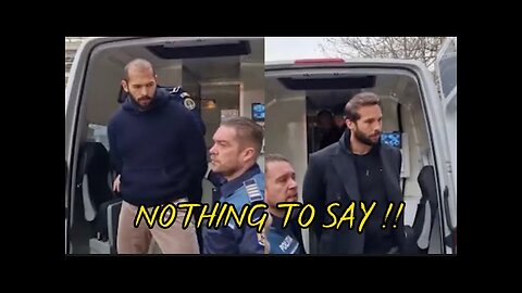 Andrew Tate Arrest ( new video )