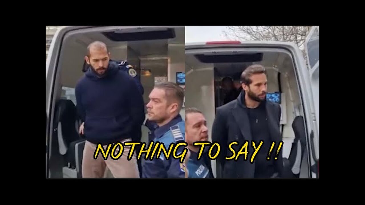 Andrew Tate Arrest ( new video )