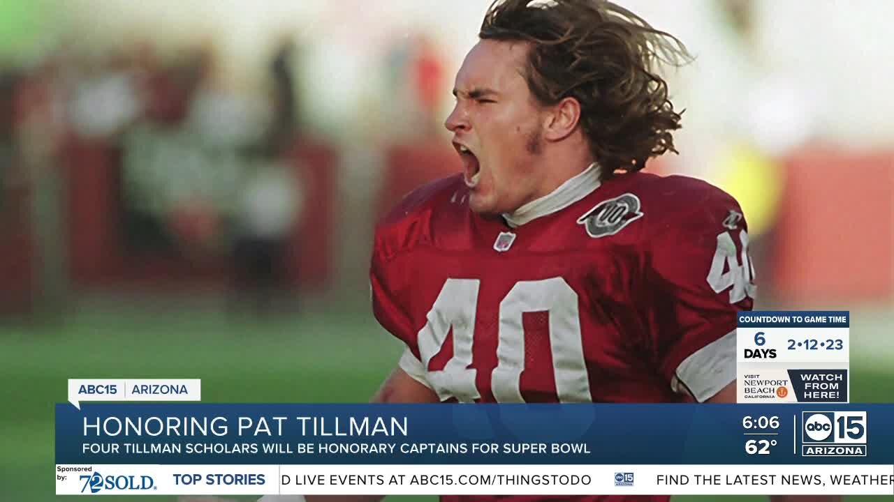 Scholars honoring pat tillman