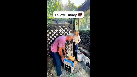 RFK JR THANKSGIVING WITH TALLOW TURKEY